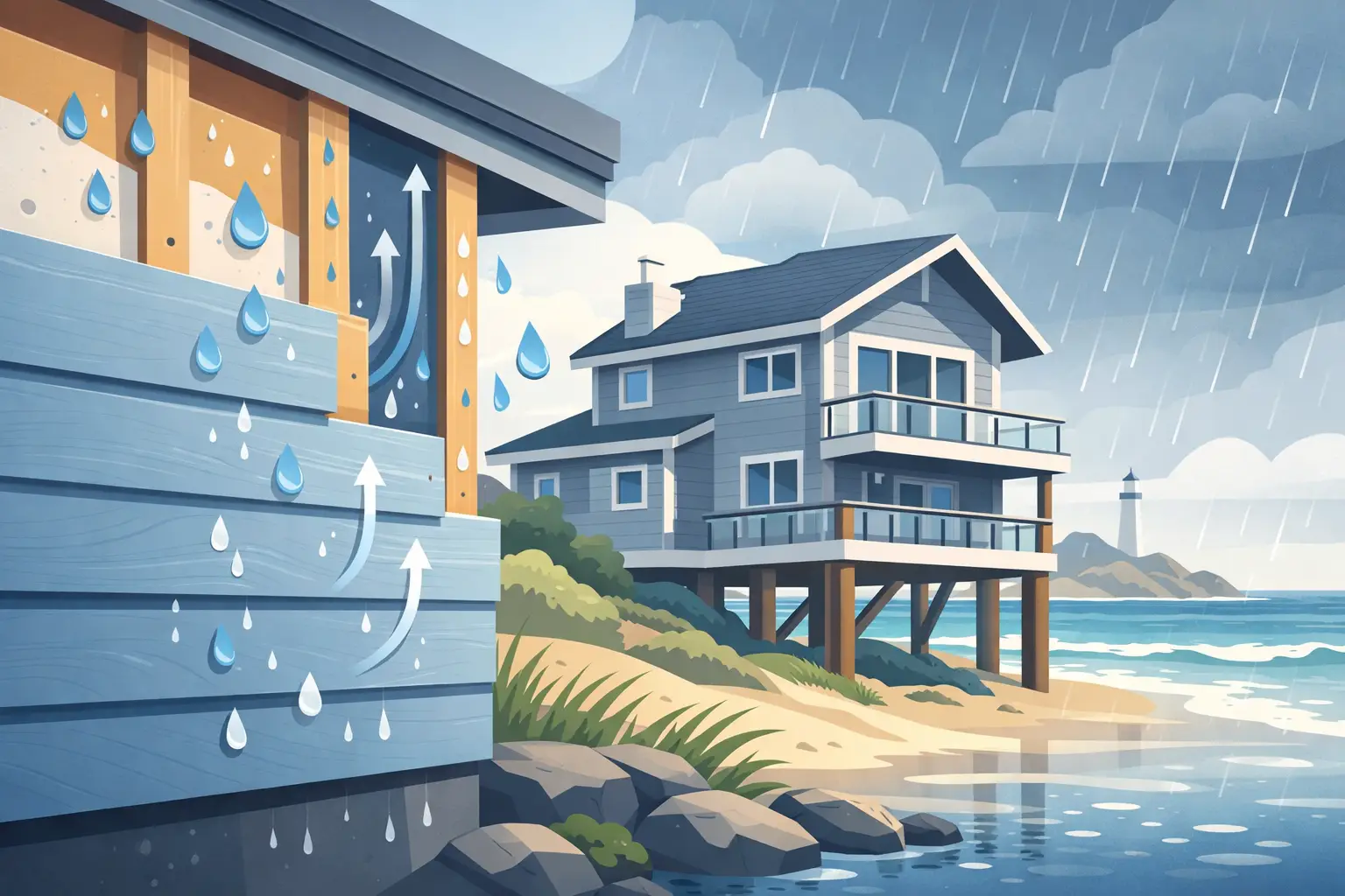 Rain Screen Siding Guide for Coastal Homes