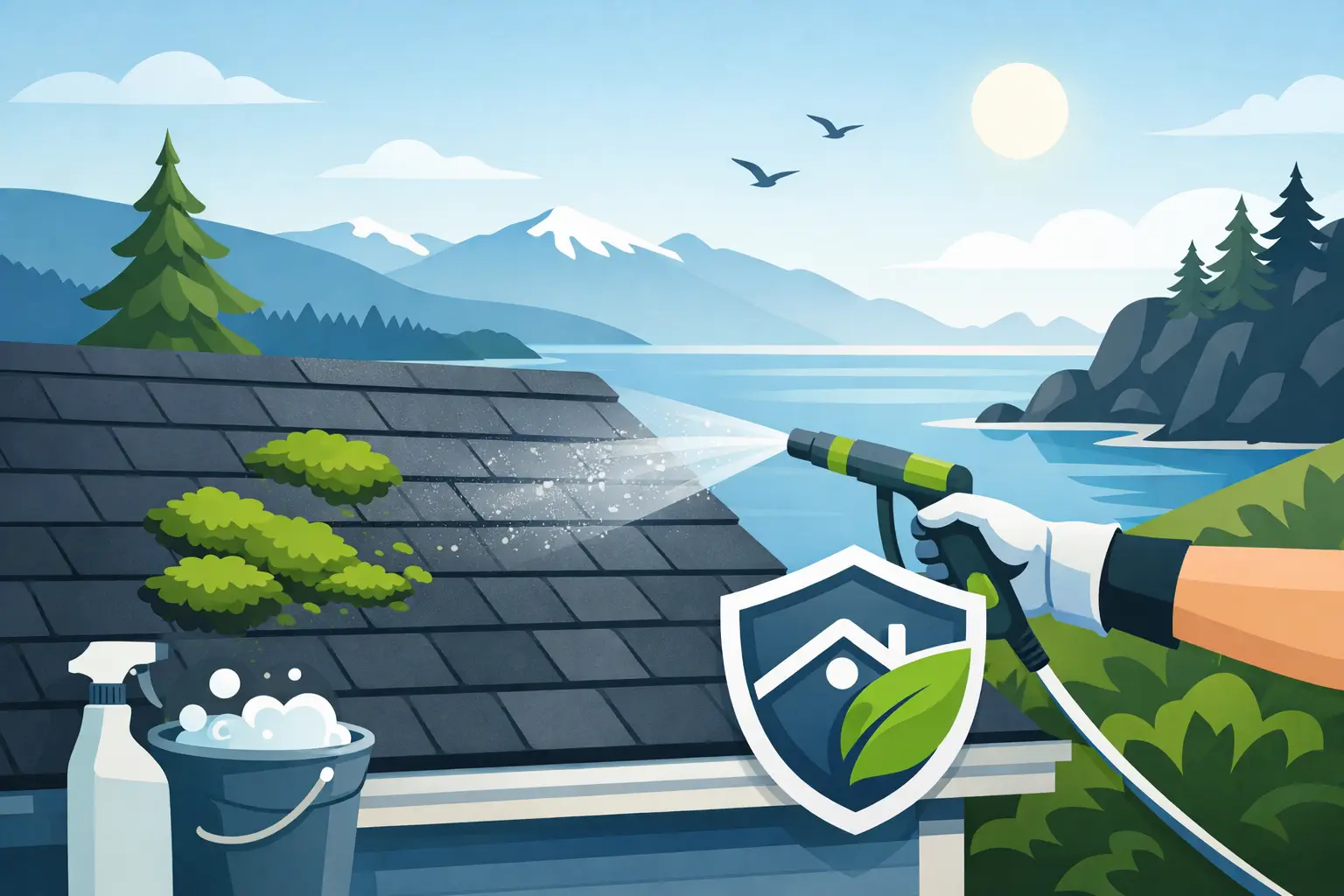 Vancouver Island Roof Moss Prevention Tips
