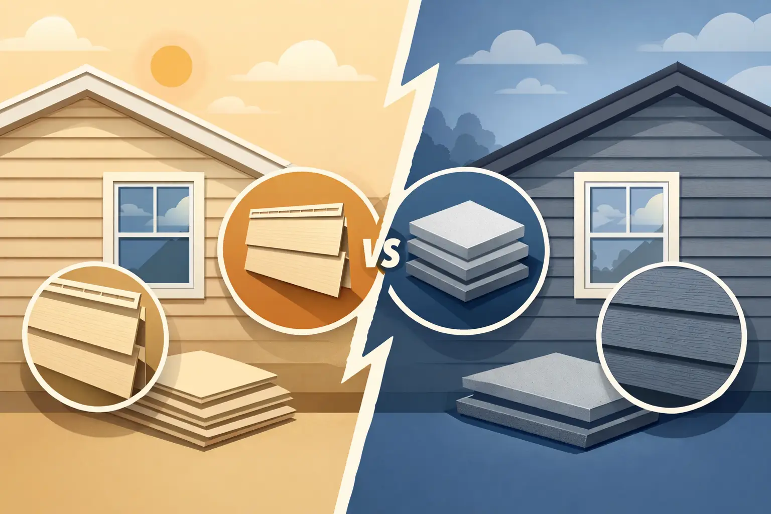 Vinyl Siding vs Fiber Cement: Which Wins?