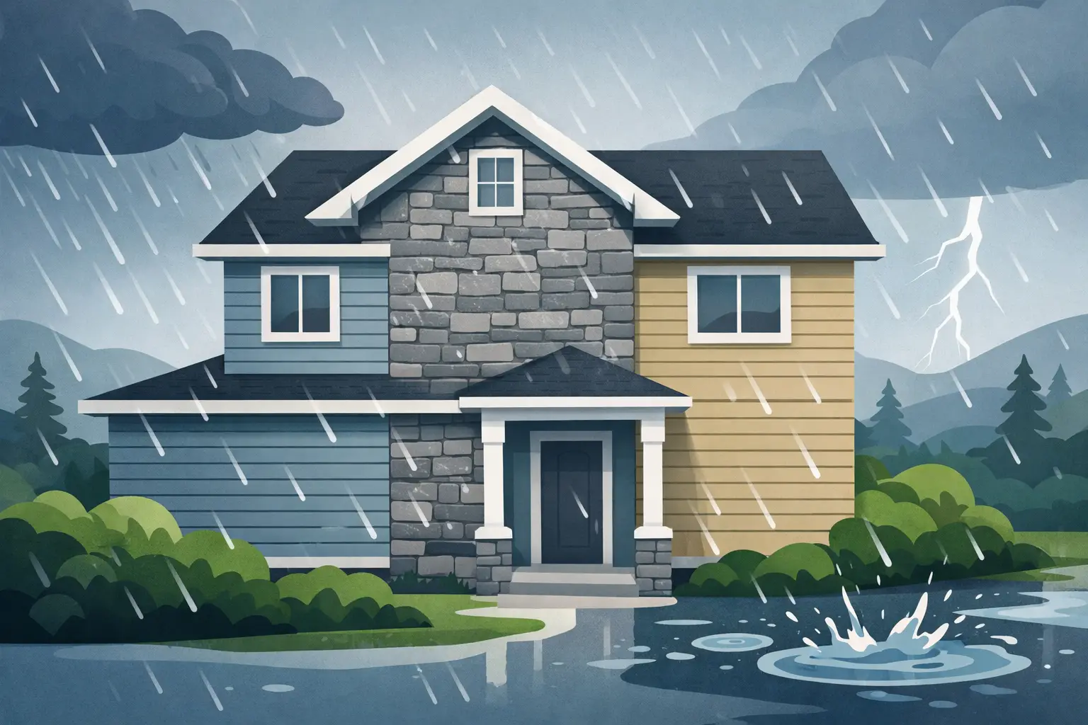 What Siding Holds Up Best in Rain?