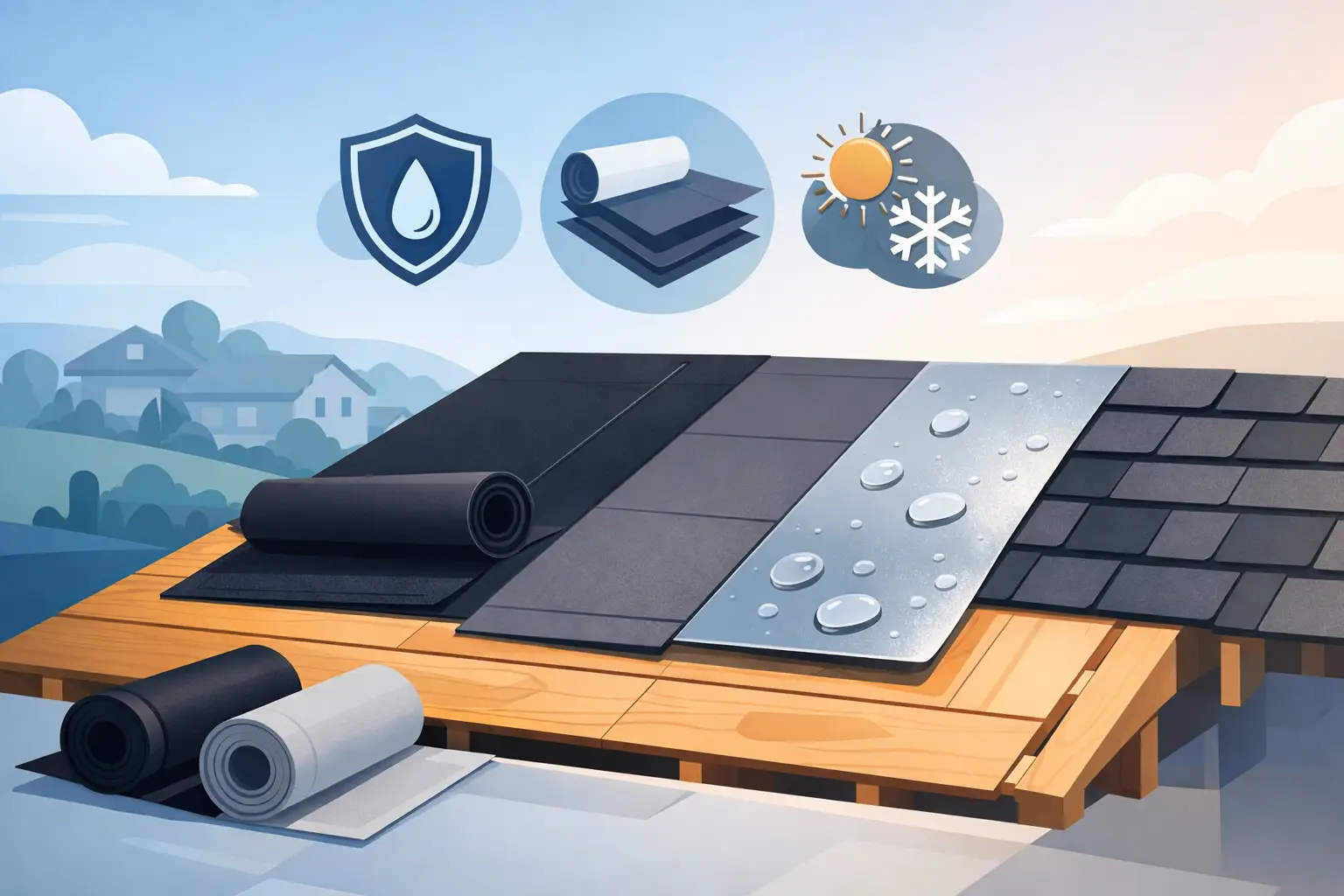 Guide to Roof Underlayment Options