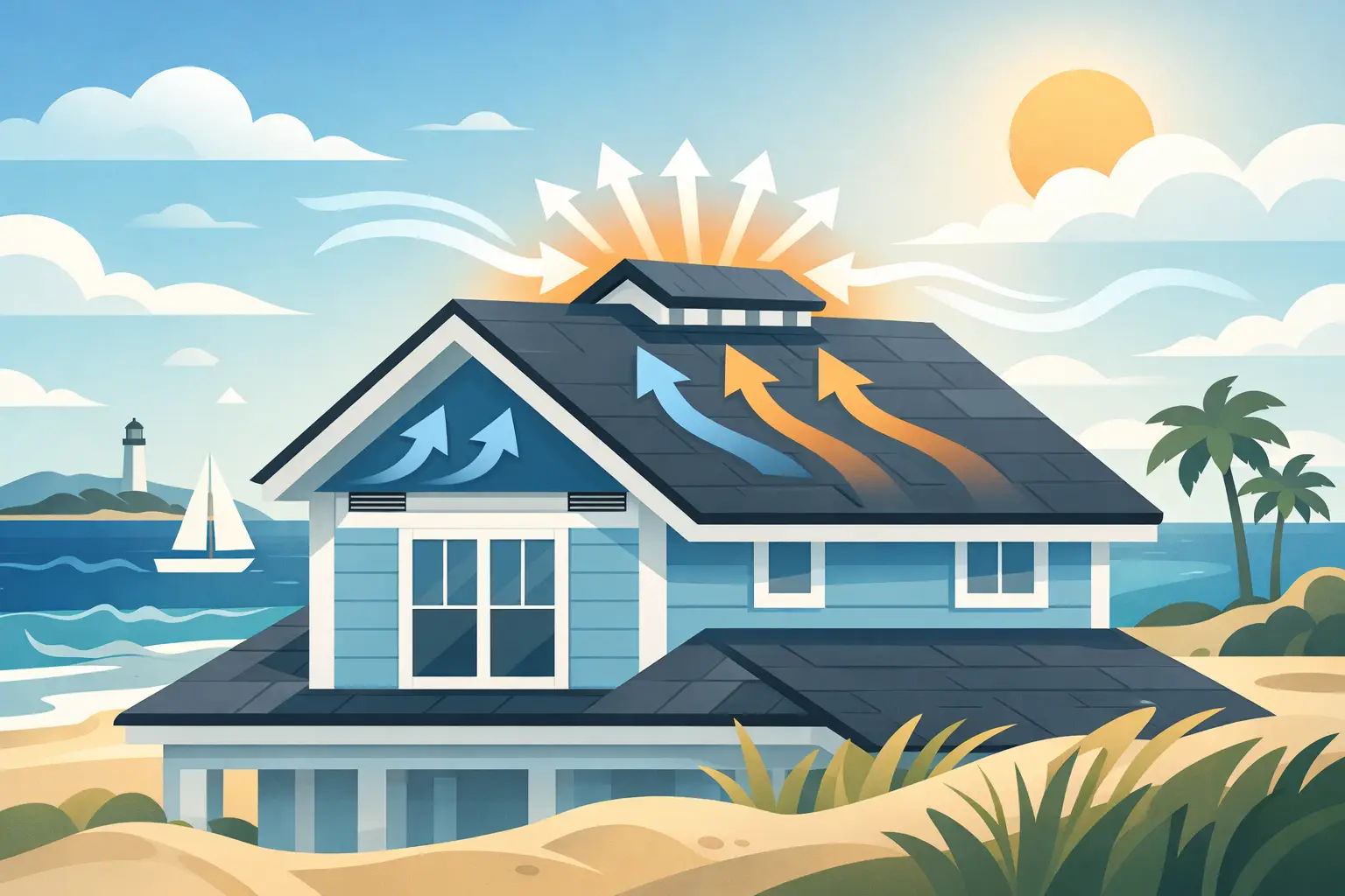 Roof Ventilation Guide for Coastal Homes