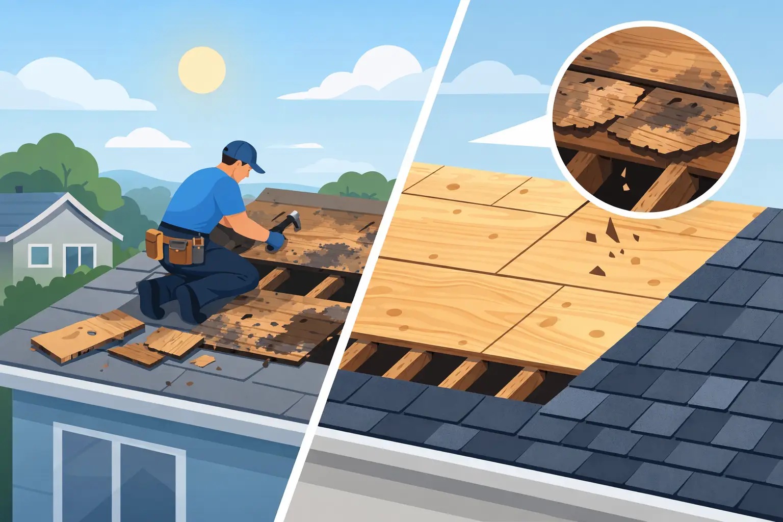When Should Roof Sheathing Be Replaced?