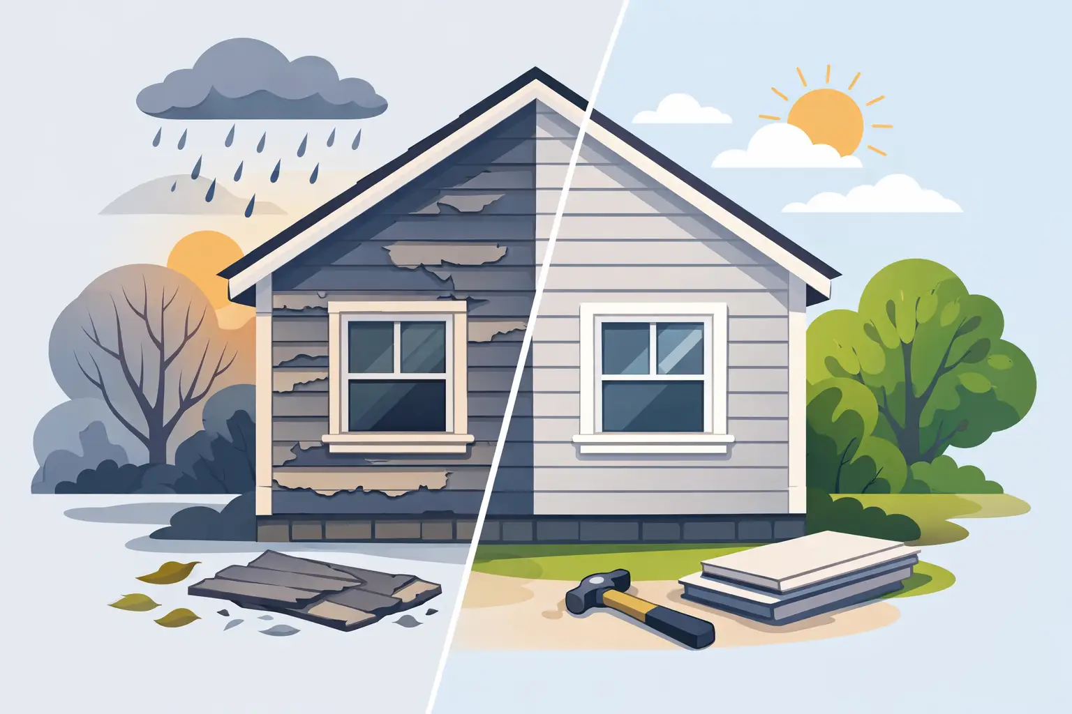 When Should Siding Be Replaced?