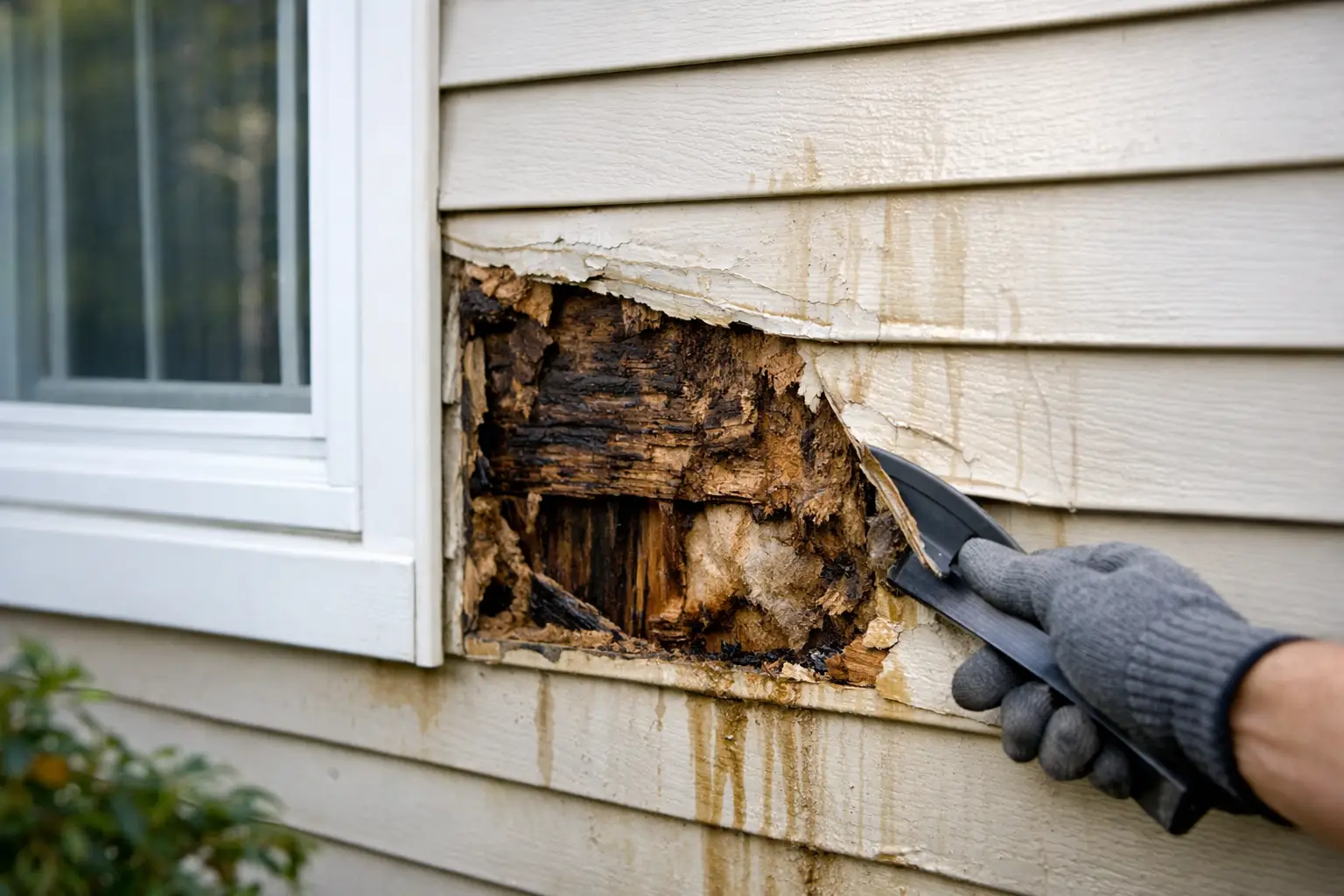 A Siding Water Damage Example and What It Reveals