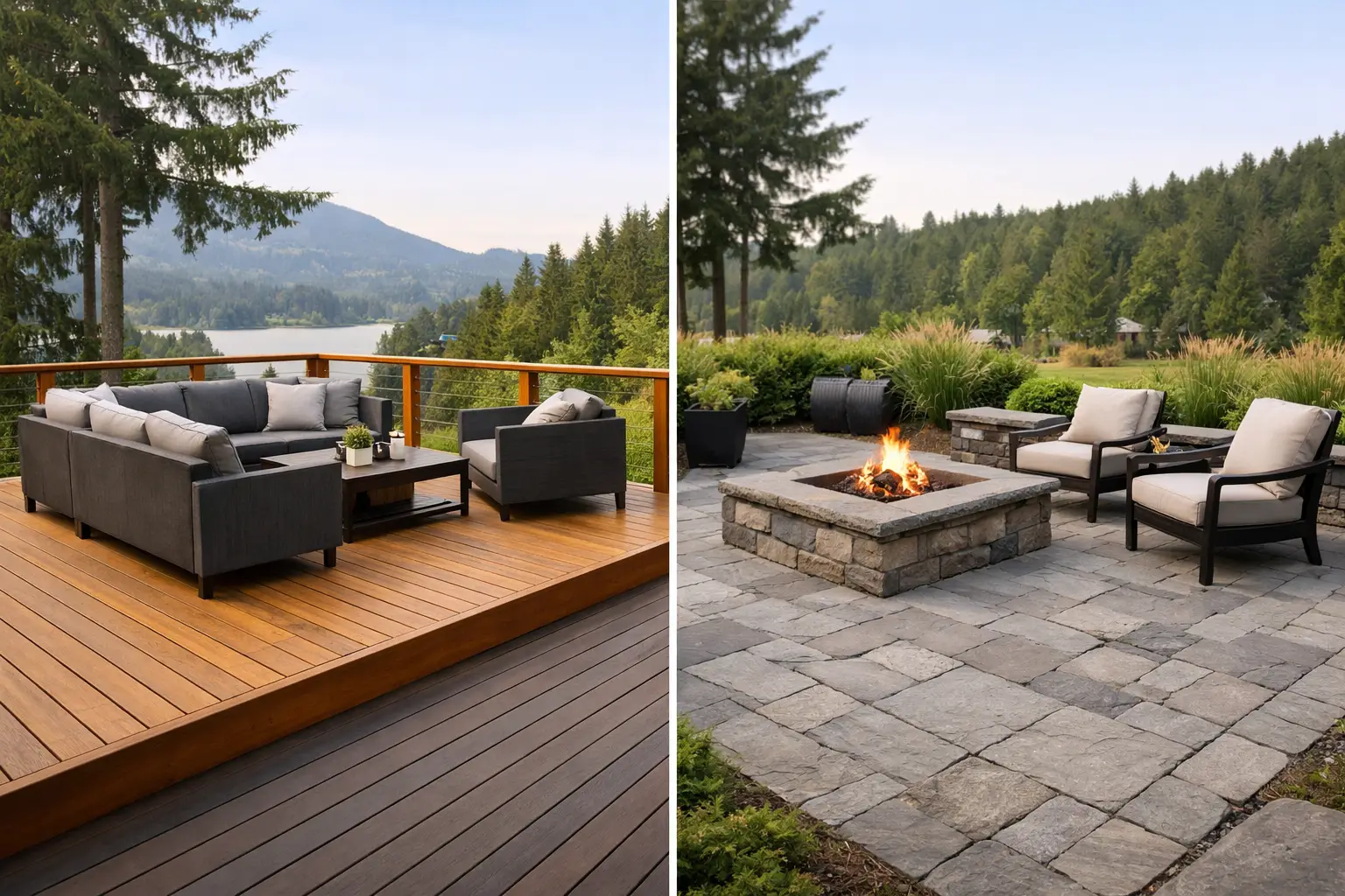 Deck vs Patio Cost: What BC Homeowners Pay