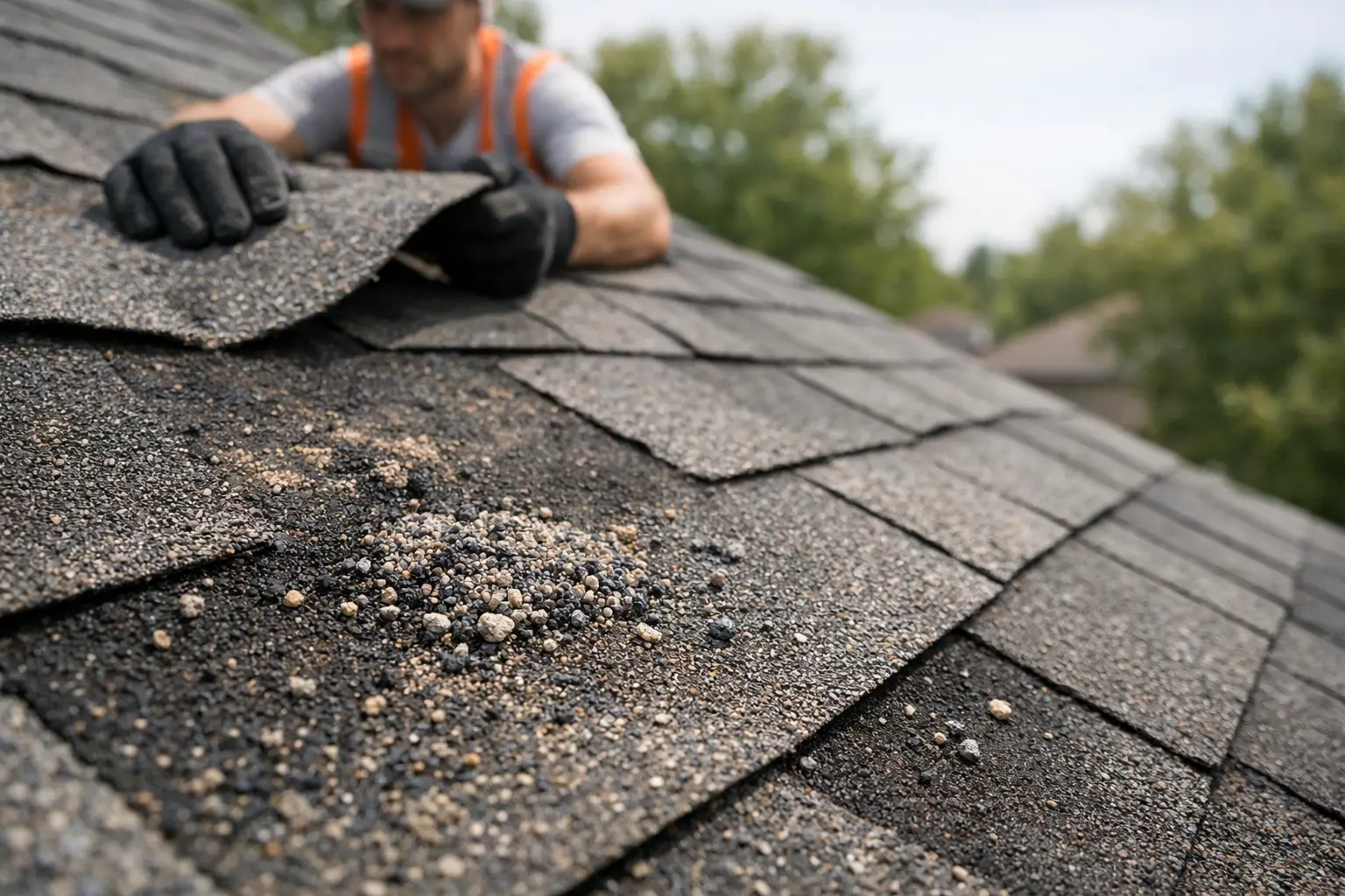 What Causes Roof Granule Loss on Shingles?