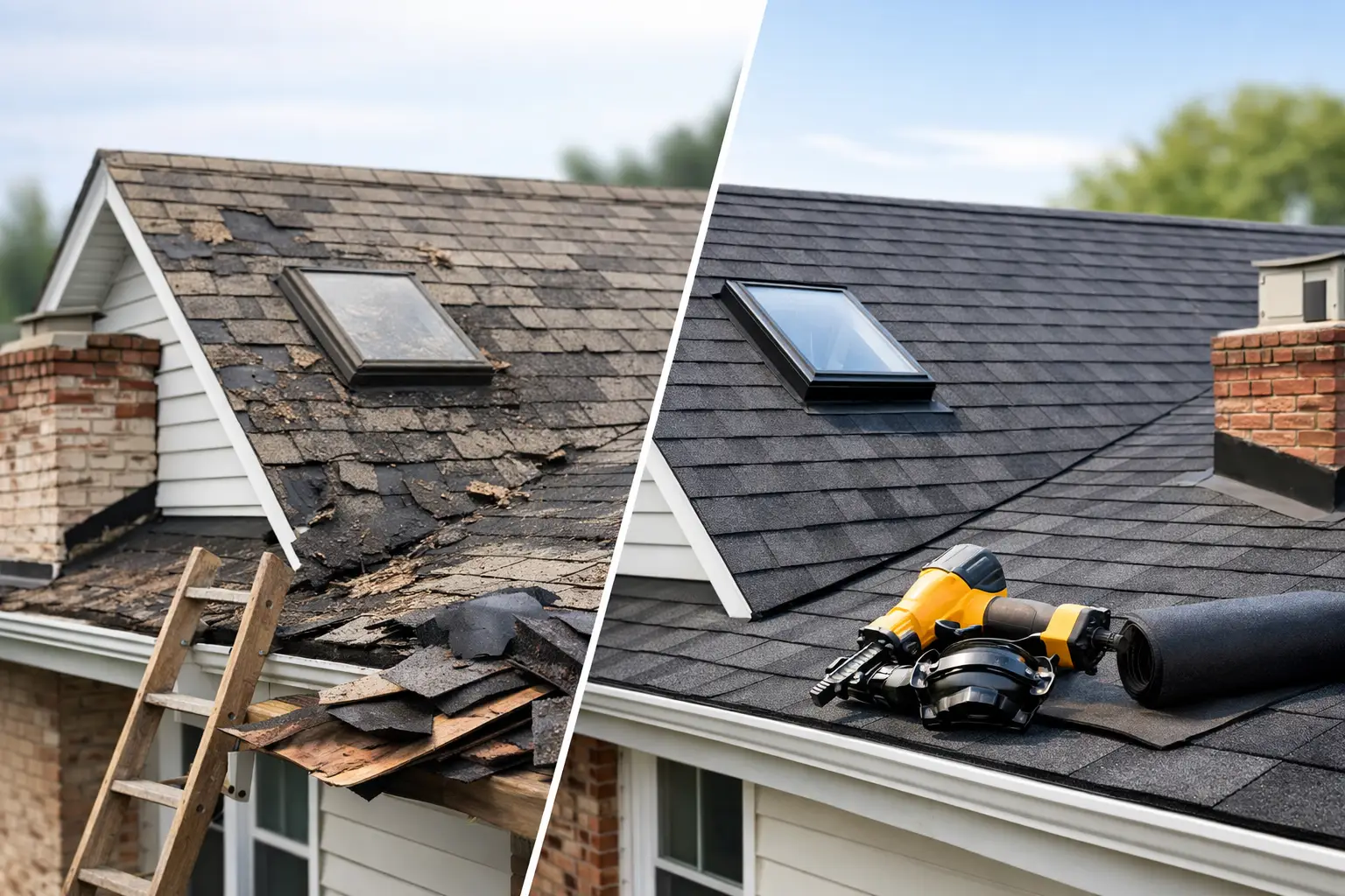 Roof Replacement Before and After: What to Expect
