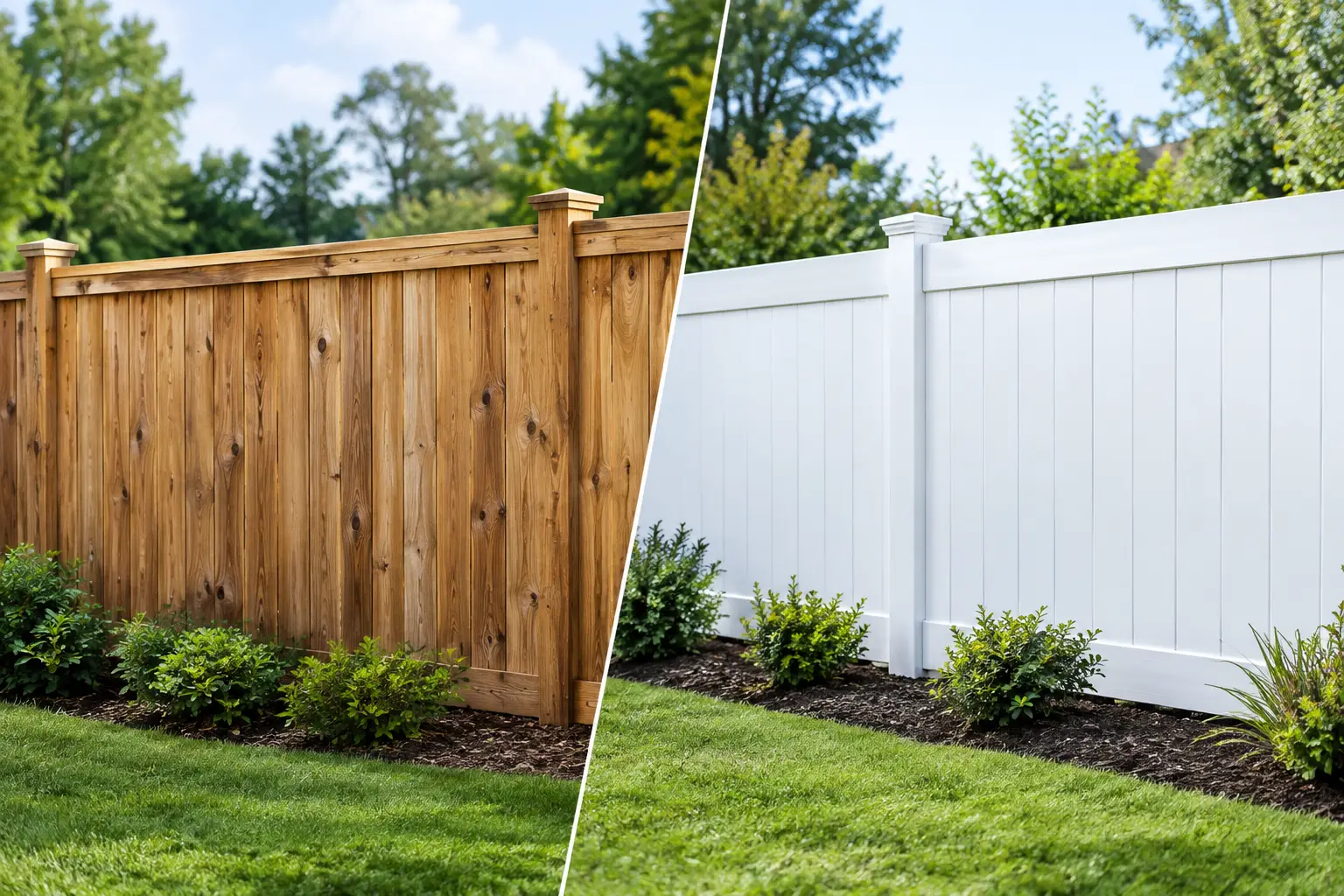 Wood Fence Versus Vinyl: Which Holds Up Better?